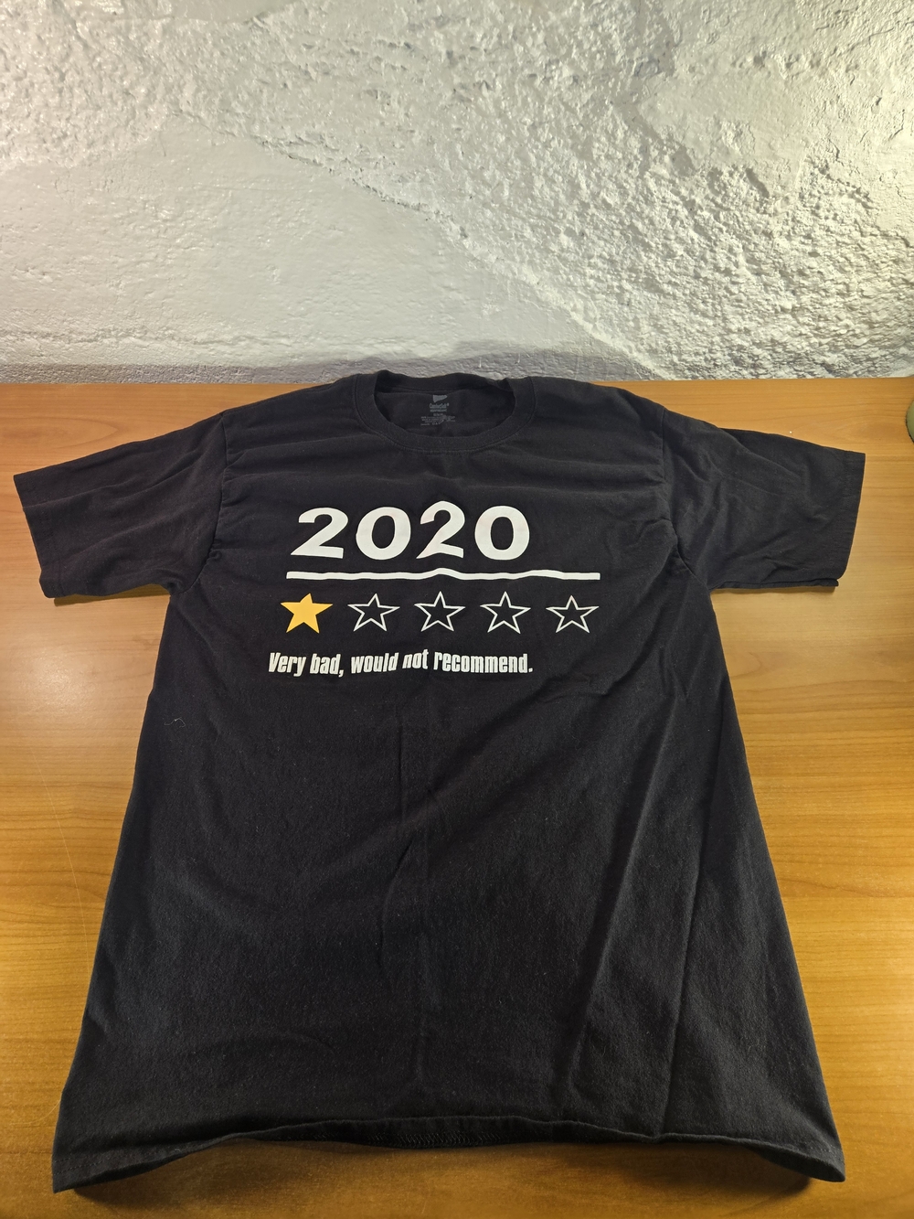 2020 VERY BAD WOULD NOT RECOMMEND SOCIAL DISTANCE FUNNY HUMOR T-SHIRT M UNISEX